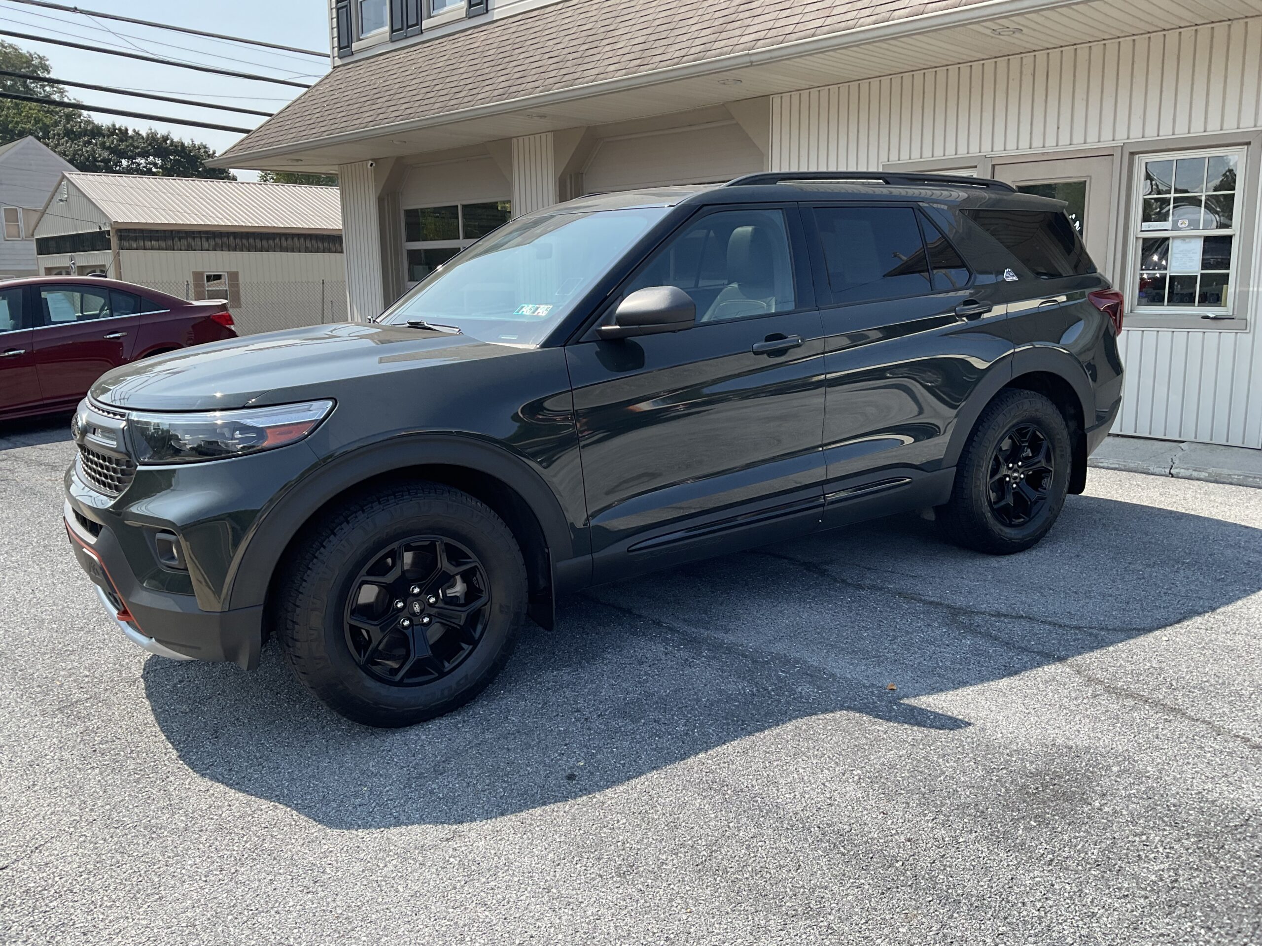 2021 Ford Explorer Timberline 4x4 in Forged Green Metallic